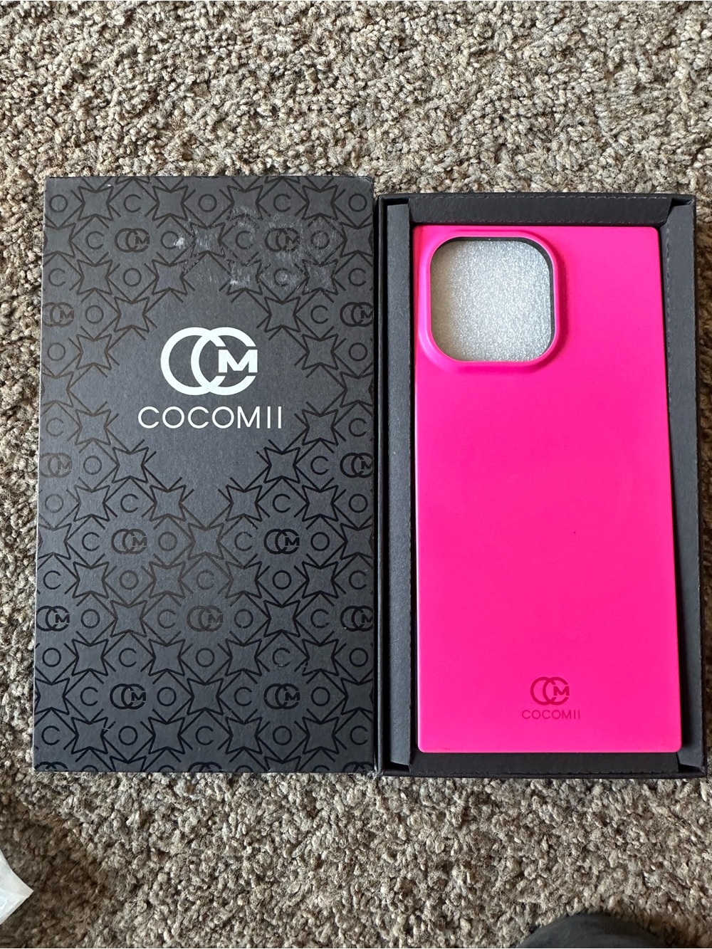 COCOMII Hot Pink Slim Protective Phone Case 16pro max